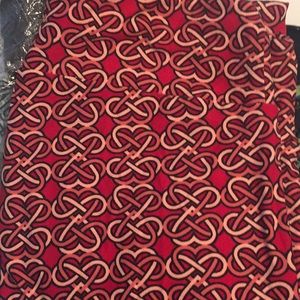 New Lularoe TC Valentine leggings